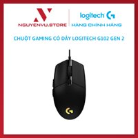 Chuột Chơi Game Có Dây Logitech G102 8000DPI RGB 6 Phím - Hàng Chính Hãng