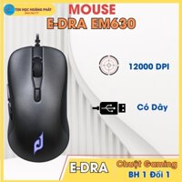 Chuột Chơi Game Giá Rẻ E-DRA EM630 – Thiết Kế Cân Đối, Tốc Độ Chuẩn Game Thủ