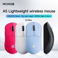 Chuột Chơi Game Không Dây Mchose A5 V2 Ultra 2.4Ghz 26.000 DPI Bluetooth Ba Mô Hình Chuột Nhẹ Đối Xứng Cho Laptop Và Máy Tính PC