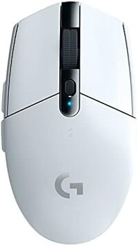 Chuột chơi game không dây Logitech G305 Lightspeed, Cảm biến Hero 12K, 12.000 DPI, Nhẹ nhàng, 6 nút lập trình, Pin lâu dùng, Bộ nhớ trong, Sử dụng trên PC/Mac – Màu trắng