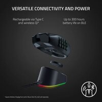 Chuột chơi Game không dây Razer Naga V2 Pro - Hàng chính hãng - Chuột Razer Naga V2 Pro  Dock sạc Razer Mouse Dock Pro