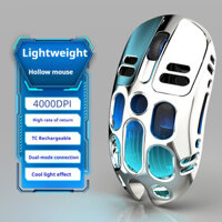 Chuột chơi game không dây Chuột Rgb trọng lượng nhẹ có đèn thở Chuột chế độ kép cho máy tính xách tay