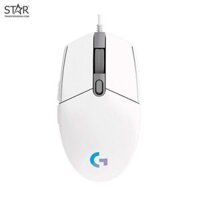 Chuột chơi game Logitech G102 Gen II Lightsync trắng giá rẻ                       – TINHOCNGOISAO.COM