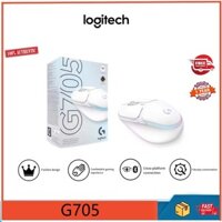 Chuột chơi game Logitech G705 Aurora Không dây Bluetooth RGB Hiệu ứng ánh sáng chảy Thiết kế nhẹ Độ bền dài 8200DPI, Lập trình 6 phím