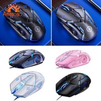 Chuột chơi game RGB Chuột tiện dụng có đèn nền RGB với 7 chế độ đèn nền lên tới 3200 DPI cho game thủ PC