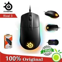 Chuột Chơi Game Steelseries Rival 3-8,500 Cpi Lõi Quang Cảm Biến 6 Nút Bấm