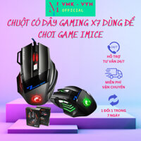 Chuột Chơi Game VMK-VYN Mouse X7 Gaming (Dây dù – Led 7 màu)