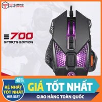 Chuột chơi gaming E700 800 - 2500dpi 7 button tùy chỉnh Led 7 màu