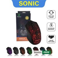 Chuột Chuyên Game Bosston D608, chuột gaming LED 7 Màu Tự Chuyển - sonic