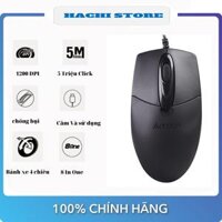 Chuột Có Dây A4Tech OP-720 1000 DPI Đen - Hàng Chính Hãng