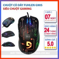 Chuột Có Dây Fuhlen G90s Full Led - Siêu Chuột Gaming Huyền Thoại, 1 Đổi 1 Trong 7 Ngày, Bảo Hành 24 Tháng