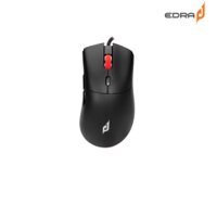 Chuột có dây Gaming E-DRA EM626-LIGHTWEIGHT; USB 2.0; 12000 DPI; PMW3327; Switch: 20M; nhựa phủ lớp chống nước.
