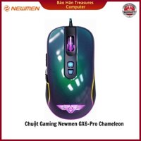 Chuột Co Dây Gaming Newmen GX6-Pro Chameleon 7200DPI Led RGB - Hàng Chính Hãng