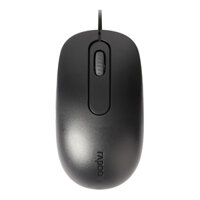 Chuột có dây Rapoo N200 Silent Màu Đen