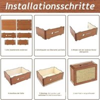 Chuột đất mới sáng tạo xuyên biên giới, thử thách tiết kiệm tiền, 8 nhãn dán số tiền, chuột đất gỗ thủ công DIY