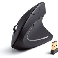 CHUỘT DỌC/CÔNG THÁI HỌC (không dây) Anker Wireless Vertical Ergonomic Optical Mouse, MÀU ĐEN (Renewed Fullbox)