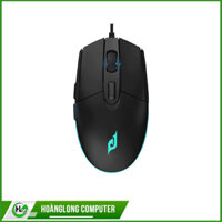 Chuột  Edra 6102 LED RGB( Form độ nặng giống Logitech G102 )