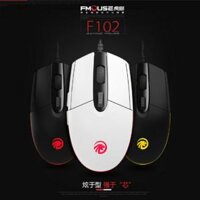 Chuột F102 LED RGB Chip A5050 2500DPI FMOUSE Professional Ergonomic Chính Hãng ( Đen / Trắng)