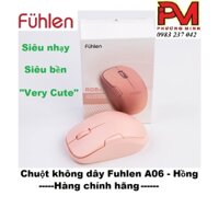 Chuột Fuhlen không dây A06 G hồng Pink cute, A09 Đen / Hồng pastel, nhanh nhạy, độ bền cao - Hàng chính hãng cao cấp