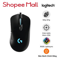 Chuột game có dây RGB Logitech G403 Hero - cảm biến 25k, nhẹ 87g