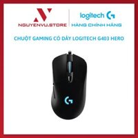 Chuột game có dây RGB Logitech G403 Hero - Hàng chính hãng