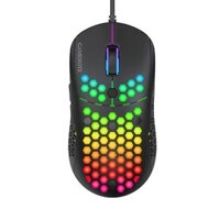 Chuột game Havit MS878 RGB màu đen (USB)