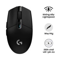 Chuột game không dây Lightspeed Logitech G304 - Hàng Chính Hãng - ĐEN