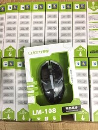 Chuột game thủ có dây LM108 có đèn Led 			 			 			 | Hoàng Anh SG Shop