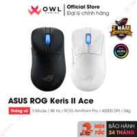 Chuột gaming ASUS ROG Keris II Ace (Hàng chính hãng) - Hỗ trợ Polling Rate lên đến 8K Hz