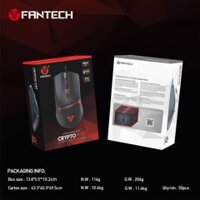 Chuột Gaming Có Dây Fantech G13 RHASTA II 2400DPI LED RGB 4 Phím - Chính Hãng