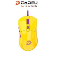 Chuột Gaming DAREU A960 YELLOW - ULTRALIGHT (PixArt PMW3389, DPI 16000)