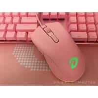 Chuột Gaming DAREU EM908 QUEEN PINK Led RGB - Chuột Game Có Dây Màu Hồng hàng Chính Hãng