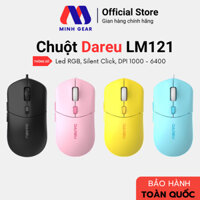 Chuột gaming DareU LM121 (Led RGB, Silent Click, DPI 1000 - 6400) - Hàng Chính Hãng