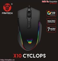 Chuột Gaming FanTech X10 Cyclops LED RGB màu chất lượng cao