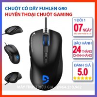 Chuột Gaming Fuhlen G90 Có Dây Chính Hãng – Siêu Chuột Gaming Huyền Thoại, 1 Đổi 1 Trong 7 Ngày, Bảo Hành 24 Tháng