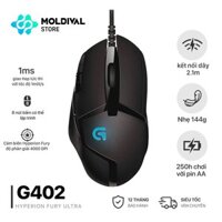 Chuột Gaming G402 Hyperion Fury (OEM) , Tốc độ cao, 8 nút có thể lập trình, Cảm biến chính xác