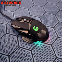 Chuột Gaming GANO G502 RGB, 7200 DPI, Có Phần Mềm, Công Thái Học.