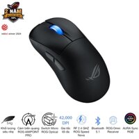 Chuột Gaming không dây ASUS ROG KERIS II ACE Black - Hàng Chính Hãng