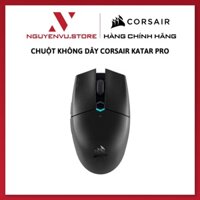 Chuột Gaming Không Dây Corsair Katar Pro Wireless / Katar Pro Ultra Light - Hàng chính hãng