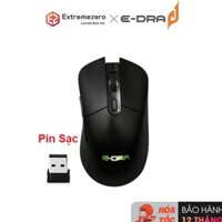 Chuột gaming không dây EDRA EM622W LED RGB 16000 DPI Switch Huano, PAW 3335, USB Type-C, Wireless