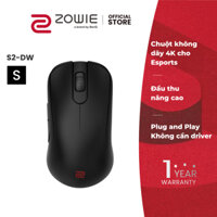 Chuột gaming không dây eSports ZOWIE S2-DW_Đầu thu nâng cao, polling rate 4000Hz, cảm biến PAW3950