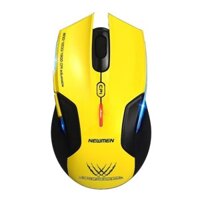 Chuột Gaming Không Dây Newmen E500 (2.4Ghz) Vàng - Bảo hành 2 năm
