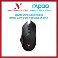 Chuột Gaming Không Dây Rapoo V30W Dual Mode RGB - Hàng Chính Hãng