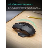 Chuột gaming không dây sạc pin TEKKIN INPHIC PM6 cho game thủ chuyên nghiệp kết nối Wireless 2.4