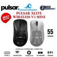 Chuột gaming không dây siêu nhẹ Pulsar Xlite Wireless V2 Mini White | Pulsar Xlite Wireless V2 Mini Black