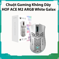 Chuột Gaming Không dây theo HOF ACE M2 ARGB White Galax-Có dây kết nối thay thế kèm theo chuột