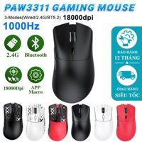 Chuột Gaming Không Dây Ziyou Attack Shark R1 Siêu Nhẹ Chip Paw3311 Cực Mạnh 3 Chế Độ Kết Nối