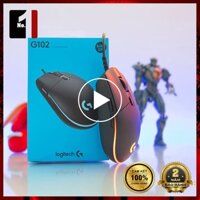 Chuột Gaming Máy Tính Chính Hãng LOGITECH G102 Led RGB Chuột Vi Tính Laptop Pc Chơi Game Có Dây