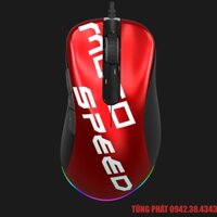 Chuột Gaming Motospeed V100PRO (PW3327) NEW RGB có LED thay đổi theo DPI Red