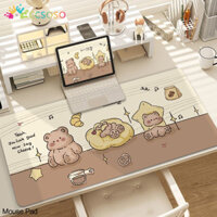 Chuột Gấu Nâu Miếng Lót Chuột Chơi Game Siêu Lớn Miếng Lót Bàn Phím Máy Tính Dễ Thương Văn Phòng Miếng Lót Máy Tính Để Bàn Chống Trơn Trượt